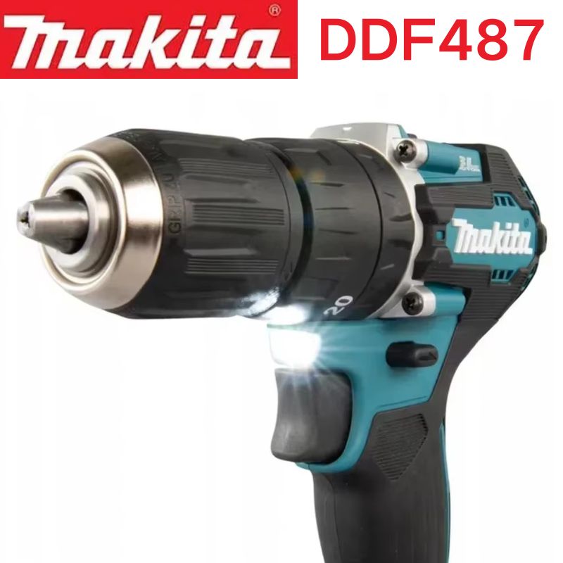 Makita Drill Ddf484 - Оригинальный Makita. Беспроводная ударная дрель-шуруповерт DDF487,