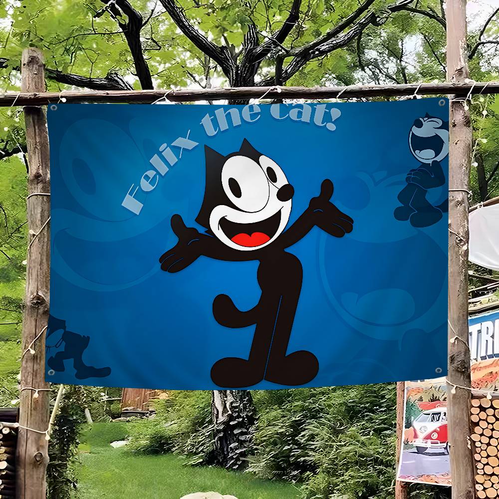Commercial Printing Inc - Коммерческий рекламный баннер F-Felix Cartoon The