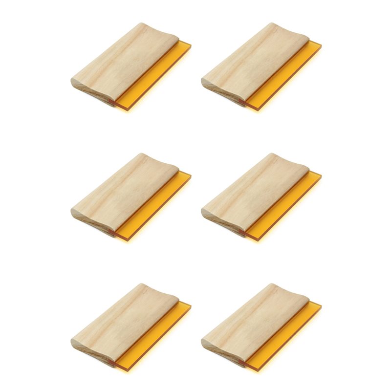 Screen Printing Squeegee - YSS-6 шт. 8-дюймовые ракели для шелкографии,