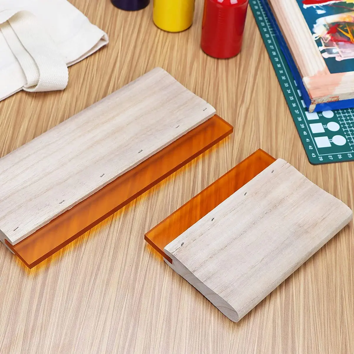 Ракель для трафаретной печати  – обзор и цена Screen Printing Squeegee